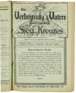 Die Verheissung des Vaters und der Sieg des Kreuzes, 1917, nr. 4