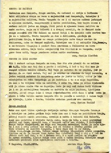 Circular letter for December 1974