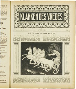 Klanken des vredes, vol. 09 (1924), nr. 08