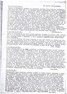 Circular letter for July and August, 1981