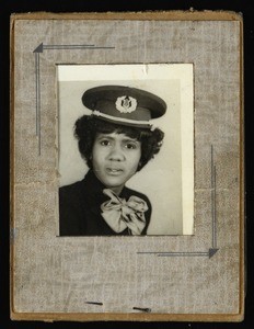 Barbara Robinson Page in band hat