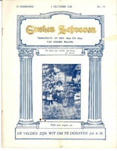 Golden sheaves, vol. 10, no. 19 (1934 October 1)