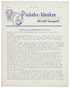 Pentecostal sounds : monthly magazine of the Pentecostal church, vol. 11 (1958), no. 04