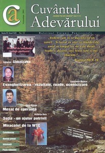 Buletinul Cultului Penticostal - Biserica lui Dumnezeu Apostolica