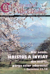 Buletinul Cultului Penticostal - Biserica lui Dumnezeu Apostolica