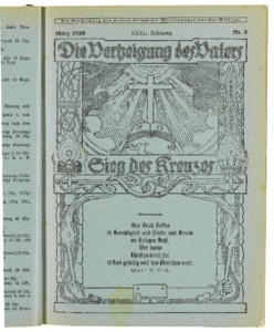 Die Verheissung des Vaters und der Sieg des Kreuzes, 1939, nr. 3