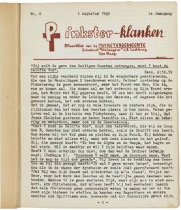 Pentecostal sounds : monthly magazine of the Pentecostal church, vol. 02 (1949), no. 08