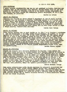 Circular letter for July 1976