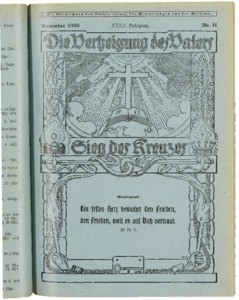 Die Verheissung des Vaters und der Sieg des Kreuzes, 1939, nr. 11