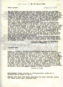 Circular letter for December 1975