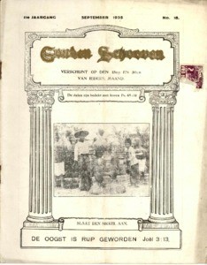 Golden sheaves, vol. 11, no. 18 (1935 September 15)