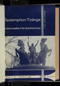 Redemption tidings, vol. 42, nos. 1-52, 1 Jan. - 23 Dec. 1966