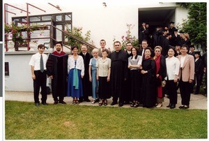 Group photograph of Osijek Evangelical Theological Seminary's faculty