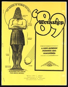 Workshop program, COGIC, Texas, 1989