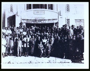 Attendees of the 46th convocation of COGIC, Memphis, 1953