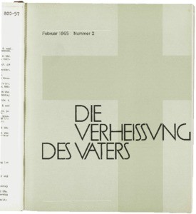 Die Verheissung des Vaters, 1965, nr. 2