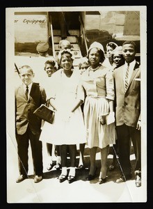 Saints College students on their way to New Orleans for Mardi Gras costumes