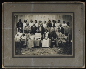 Group of people including Emma Barron's parents