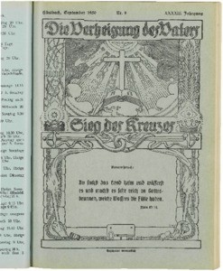 Die Verheissung des Vaters und der Sieg des Kreuzes, 1950, nr. 9