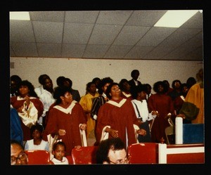 COGIC choir, Texas, 1984