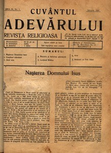 Buletinul Bisericii lui Dumnezeu Apostolice Penticostale