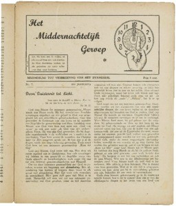 Het middernachtelijk geroep : orgaan van de Stichting Immanuël : maandblad voor de verspreiding van het Pinkster-Evangelie, vol. 04 (1942), nr. 07