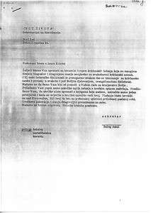 Circular letter of the Way of Life