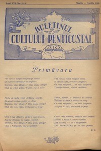 Buletinul Cultului Penticostal - Biserica lui Dumnezeu Apostolica