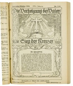 Die Verheissung des Vaters und der Sieg des Kreuzes, 1924, nrs. 9 & 10