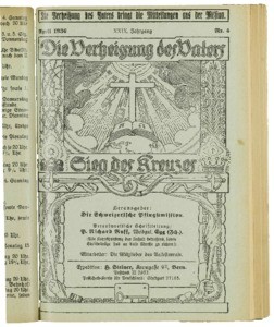 Die Verheissung des Vaters und der Sieg des Kreuzes, 1936, nr. 4