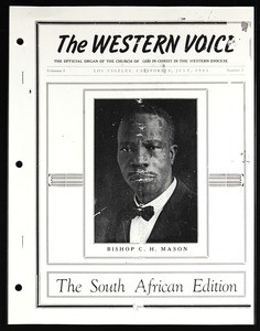 The western voice, vol. 1, no. 3 (1943 July)