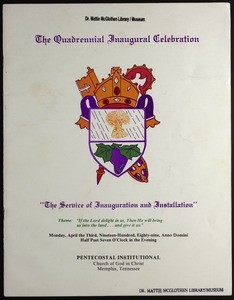 The Quadrennial Inaugural Celebration