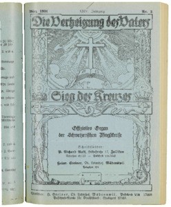 Die Verheissung des Vaters und der Sieg des Kreuzes, 1931, nr. 3
