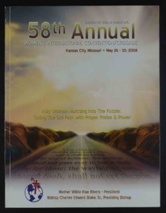 Annual Women's International Convention/Crusade, COGIC (58th: 2008), v.2