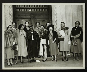 Arenia Mallory with National Council of Negro Women, Washington, DC