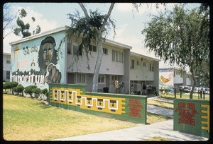 The murals of Estrada Courts. We are not a minority, Los Angeles, 1978