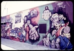 The dip beer bar mural, East Los Angeles, 1973