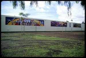 5 murals, Long Beach, 1998