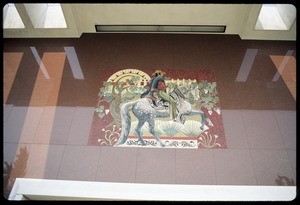 Spanish Mexican rider on horseback, Alhambra, 1978