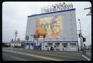 Byzantine-Latino Quarter angel mural, Los Angeles, 1999