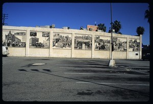 Fairfax community mural, West Hollywood, 1985