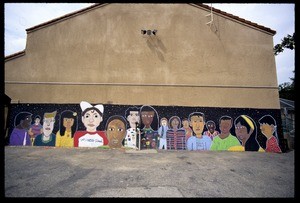 Self-portraits of students of the 24th Street Elementary School, Los Angeles, 1989