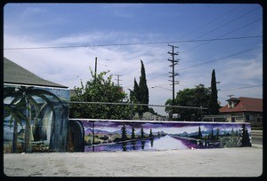 Tropical landscape, Los Angeles, ca. 1990