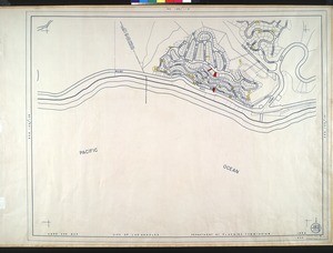 WPA Land use survey map for the City of Los Angeles, book 9 (Pacific Palisades Area to Mines Field (Municipal Airport)), sheet 1