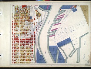 WPA Land use survey map for the City of Los Angeles, book 10 (Shoestring Addition to San Pedro District), sheet 27