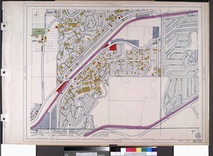 WPA Land use survey map for the City of Los Angeles, book 6 (Hollywood District to Boyle Heights District), sheet 24