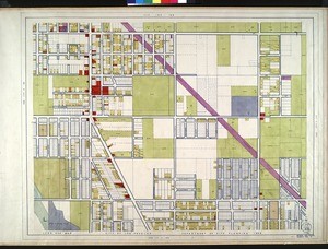 WPA Land use survey map for the City of Los Angeles, book 4 (Van Nuys District to Garvanza District), sheet 7