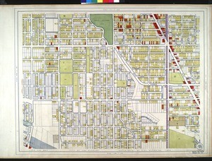 WPA Land use survey map for the City of Los Angeles, book 4 (Van Nuys District to Garvanza District), sheet 13