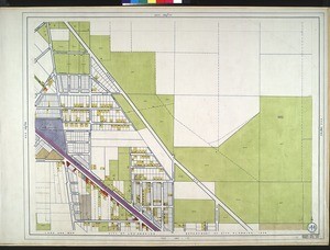 WPA Land use survey map for the City of Los Angeles, book 2 (Tujunga), sheet 28