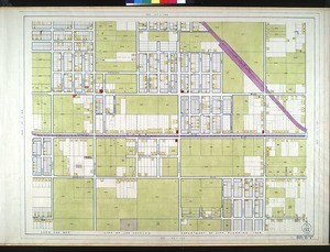 WPA Land use survey map for the City of Los Angeles, book 5 (Santa Monica Mountains from Girard to Van Nuys District), sheet 9